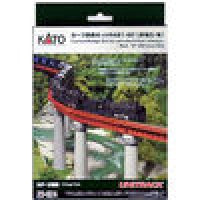 KATO 20-824 UNITRACK CURVED BRIDGE SET FOR NON-ELECTRIFIED RAILWAYS