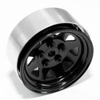 5 Lug Wagon 1.9 Stamped Beadlock Wheel, Black(4)