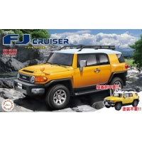 Fujimi 1/24 Toyota FJ Cruiser (Two-tone Yellow) Pre-painted Snap fit Kit