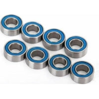 Traxxas Ball Bearings Blue Rubber Sealed (4x8x3mm) (8)