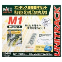 Kato N M1 Basic Oval Track Set w/Power Pack