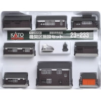 Kato 23-233, N Scale Wood Station Buildings Set