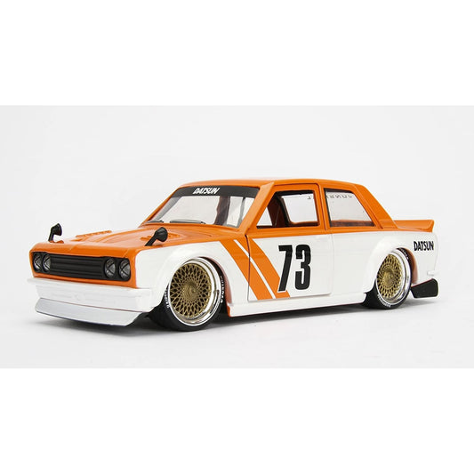 Jada 1/32 "JDM Tuners" 1973 Datsun 510 widebody glossy orange