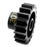 HR Steel Pinion Gear Mod 1 20T 5mm