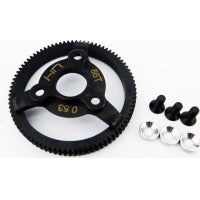HR Steel 86T 48P Spur Gear Slash Silver