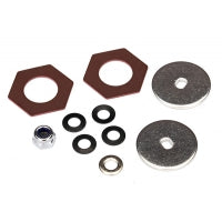 Traxxas Rebuild kit, slipper clutch (steel disc (2)/ friction insert