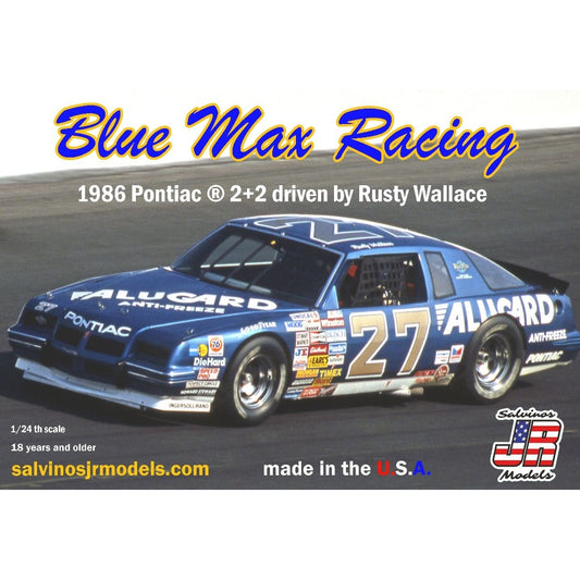 Salvinos JR 1/24 Blue Max Racing 1986 2+2 Rusty Wallace