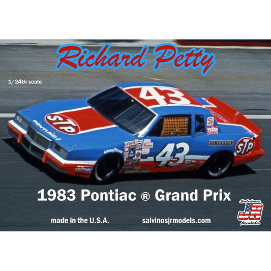 Salvinos JR 1/25 Richard Petty 1983 Pontiac Grand Prix Winner
