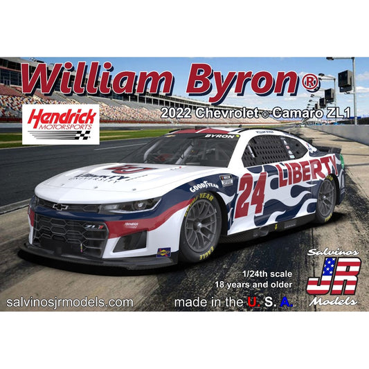 Salvinos JR 1/24 Hendrick - William Byron 2022 Camaro Liberty