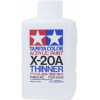 X-20AEL Thinner 250ml By TAMIYA