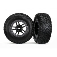 Traxxas Tires & wheels, assembled, glued