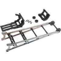 Traxxas Wheelie Bar Black Chrome (Assembled)/ Wheelie Bar Mount