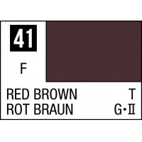 Mr Hobby Mr. Color 41 - Red Brown (Flat/Tank) - 10ml