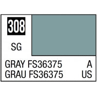 Mr Hobby Mr. Color 308 Gray FS36375 (Semi-Gloss/Aircraft) - 10ml
