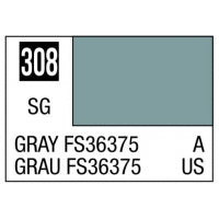 Mr Hobby Aqueous Color H308 Semi Gloss Gray FS36375 US Air Camouflage 10ml Bottle