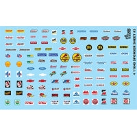 Gofer Racing Contingency Sponsor Sheet #3 Decal Sheet 1/24