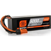 Smart LiPo Battery 5000mAh 3S 11.1V 100C IC3 By SPEKTRUM