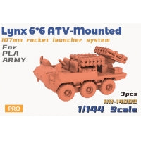 Heavy Hobby 1/144 Lynx 6x6 ATV-Mounted 107mm Rocket Launcher System For PLA Army