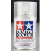 TS-80 Spray Lacquer Flat Clear 3oz By TAMIYA