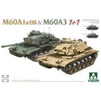 Takom 1/72 M60A1 w/ ERA & M60A3 1+1