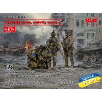 ICM 1/35 "Quietly came, quietly went?", Special Operations Forces of Ukraine (4 figures) (100% new m