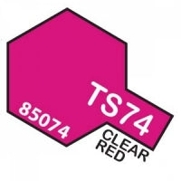 TS-74 Clear Red Spray 100mL