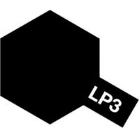 LP-3 Lacquer 10ml Flat Black