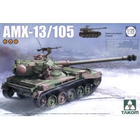 Takom 1/35 French Light Tank AMX-13/105 2 in 1