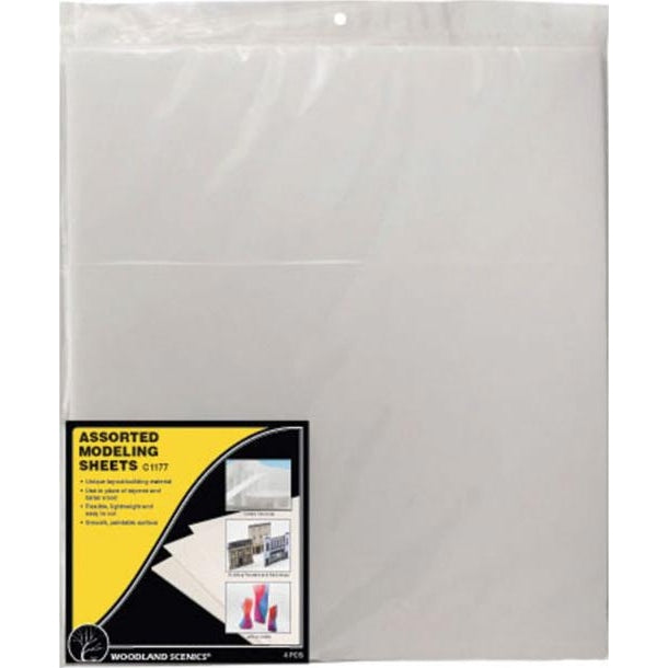 Woodland Modeling Sheets Assorted (4)