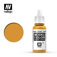 Model Color Tan Glaze 203 17ml By VALLEJO