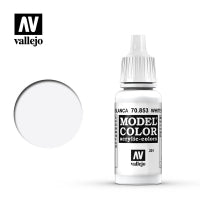 Model Color White Glaze 201 17ml By VALLEJO