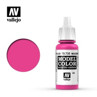 Model Color Magenta Flourescent 208 17ml By VALLEJO