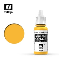 Model Color Flat Yellow 15 17ml By VALLEJO