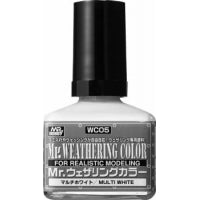 Mr Weathering Color 40ml Multi White By MR HOBBY