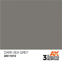AK Interactive Acrylic Dark Sea Grey Standard