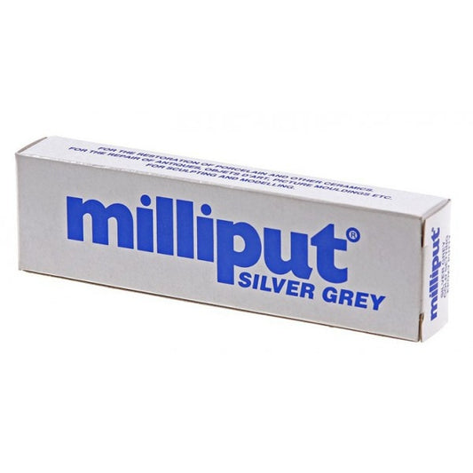 Milliput Self Hardening Putty 2-Part Silver-Grey