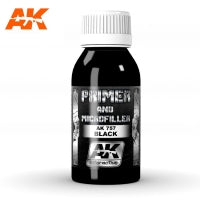 AK Interactive Black Primer and Microfiller 100ml