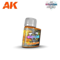 AK Interactive Wargame Enamel Liquid Pigments Fluorescent Light Orange 35ml