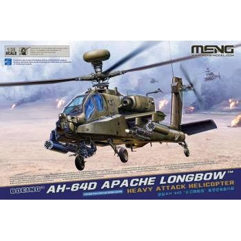 1/35 Boeing AH-64D Apache Longbow Heavy Attach Helicopter By MENG MODEL KITS