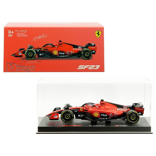 Bburago 1/24 Ferrari SF-23 (2023) (Leclerc #16)