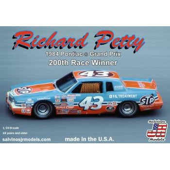 1/24 Richard Petty #43 '84 Pontiac Grand Prix By SALVINOS JR MODELS