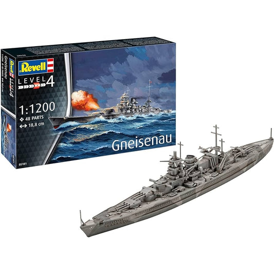 Gneisenau Revell Model Kit