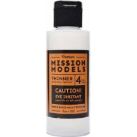 Acrylic Thinner/Reducer/Airbrush Cleaner 4oz By MISSION MODELS