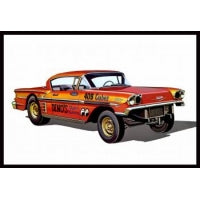 1/25 1958 Chevy Impala Hardtop "Ala Impala" (Level 2) by AMT