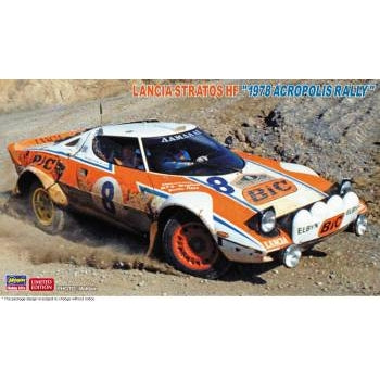 Hasrgawa 1/24 Lancia Stratos HF 1978 Acropolis Rally