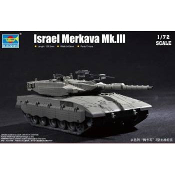 1/72 Israeli Merkava Mk III Main Battle Tank By TRUMPETER