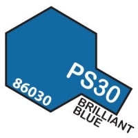 PS-30 Spray Polycarbonate Brilliant Blue 3oz By TAMIYA