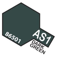 AS-1 Spray Lacquer Dark Green 3oz By TAMIYA