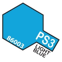 PS-3 Spray Polycarbonate Light Blue 3oz By TAMIYA