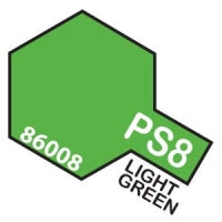 PS-8 Spray Polycarbonate Light Green 3oz By TAMIYA